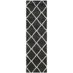 SAFAVIEH Hudson Shag Raili Diamond Trellis 2-inch Thick Rug