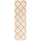 SAFAVIEH Hudson Shag Raili Diamond Trellis 2-inch Thick Rug