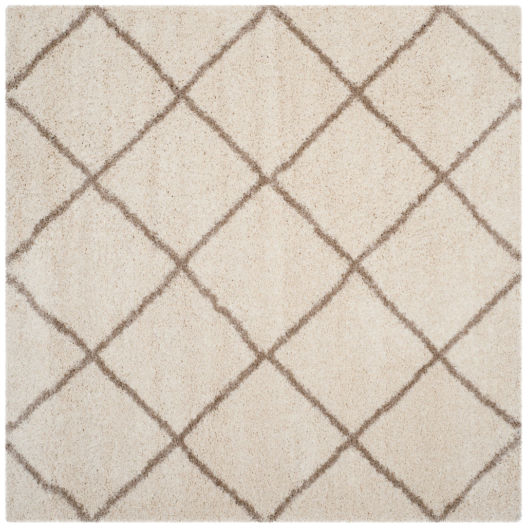 SAFAVIEH Hudson Shag Raili Diamond Trellis 2-inch Thick Rug