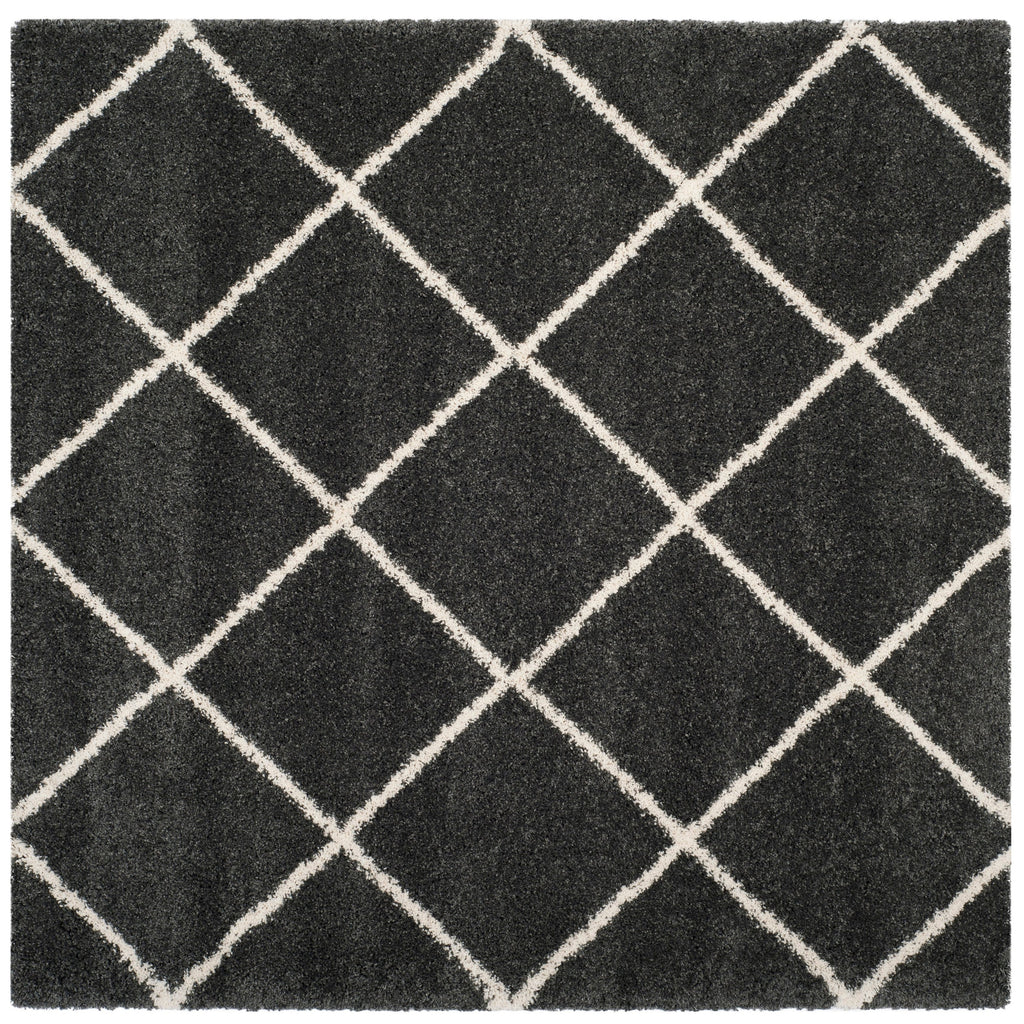 SAFAVIEH Hudson Shag Raili Diamond Trellis 2-inch Thick Rug