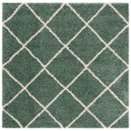 SAFAVIEH Hudson Shag Raili Diamond Trellis 2-inch Thick Rug