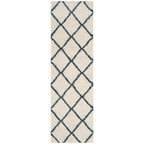 SAFAVIEH Hudson Shag Raili Diamond Trellis 2-inch Thick Rug