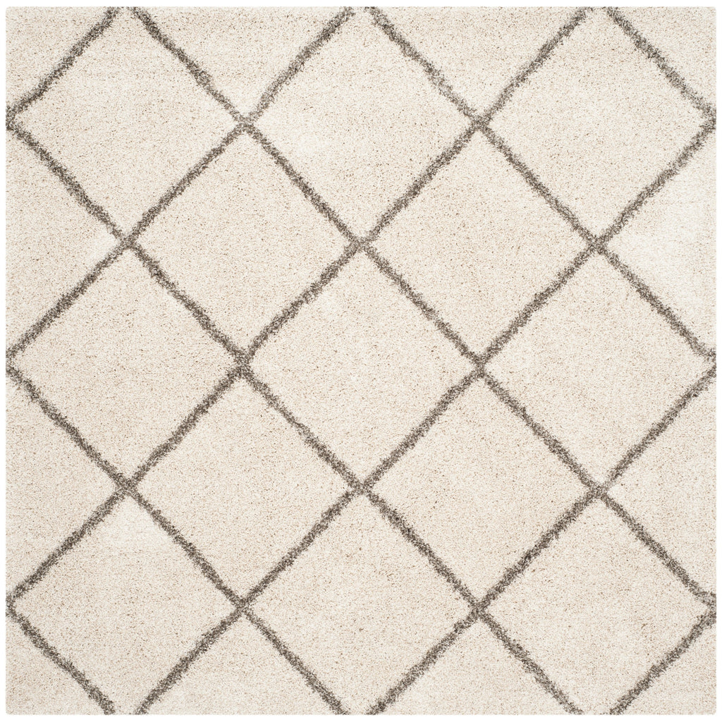 SAFAVIEH Hudson Shag Raili Diamond Trellis 2-inch Thick Rug
