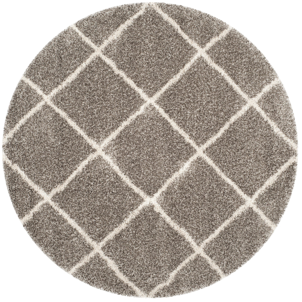 SAFAVIEH Hudson Shag Raili Diamond Trellis 2-inch Thick Rug