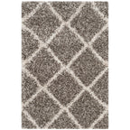 SAFAVIEH Hudson Shag Raili Diamond Trellis 2-inch Thick Rug