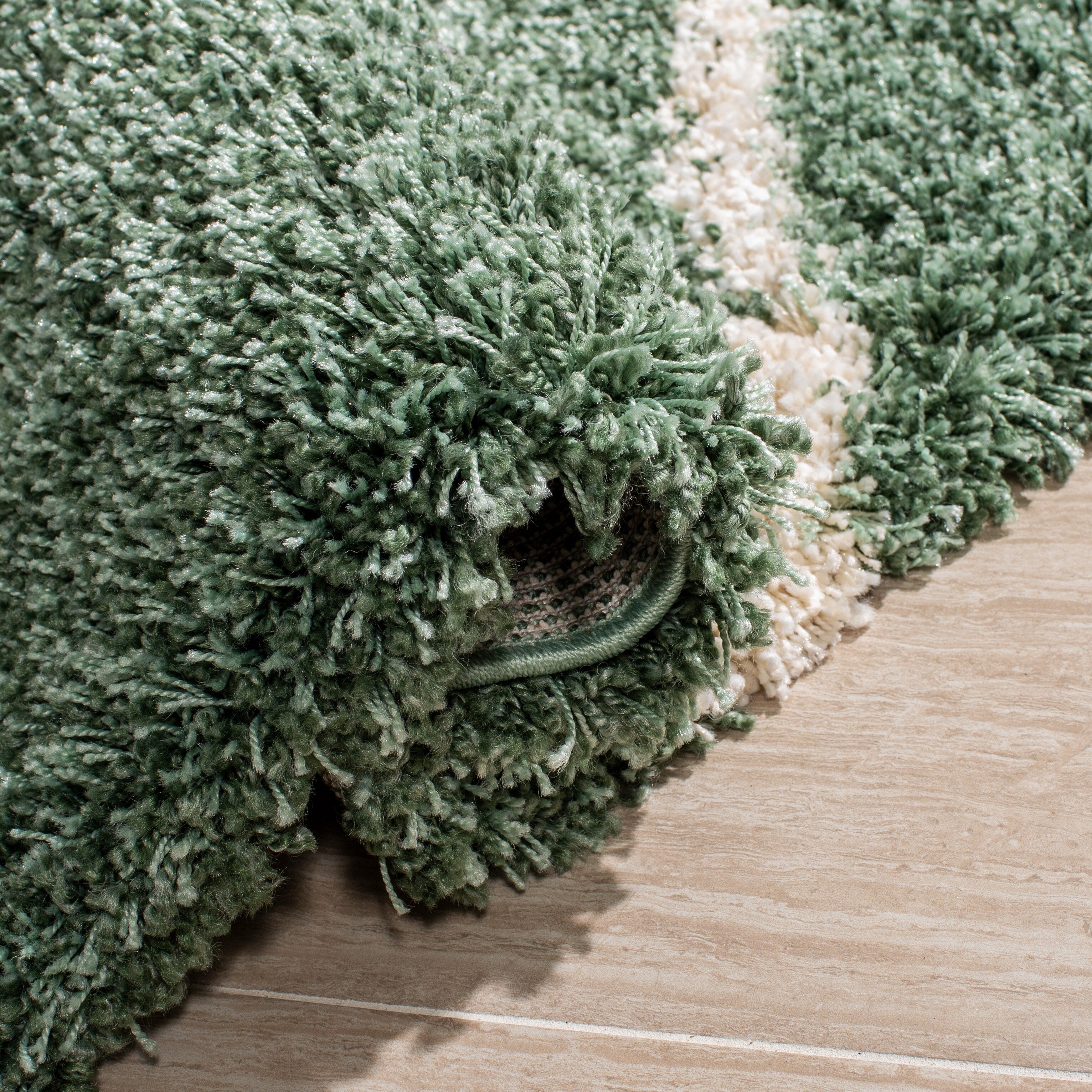 SAFAVIEH Hudson Shag Raili Diamond Trellis 2-inch Thick Rug