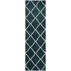 SAFAVIEH Hudson Shag Raili Diamond Trellis 2-inch Thick Rug