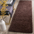 SAFAVIEH Laguna Shag Viroana Solid 2-inch Thick Rug