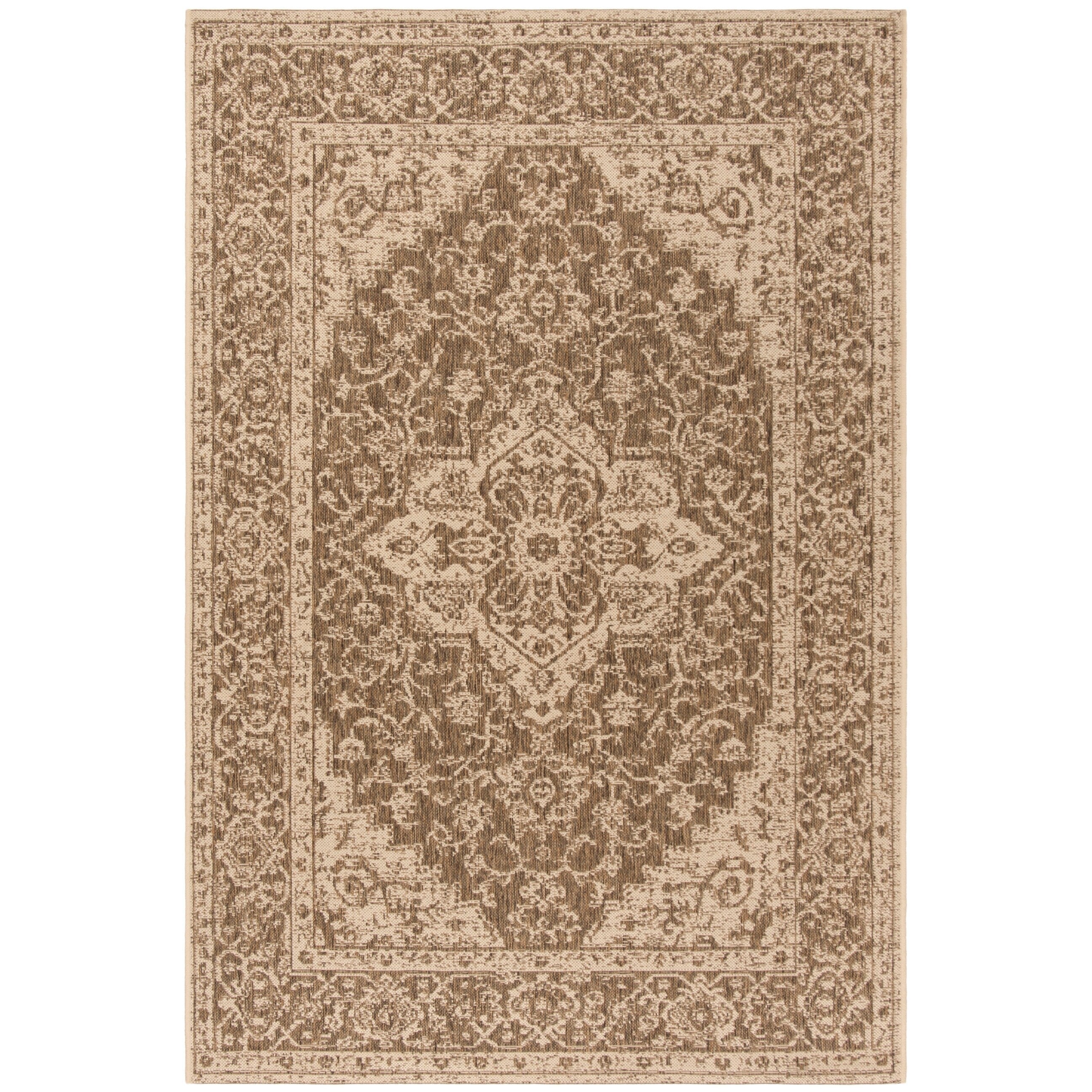 SAFAVIEH Linden Louann Indoor/ Outdoor Waterproof Patio Backyard Rug