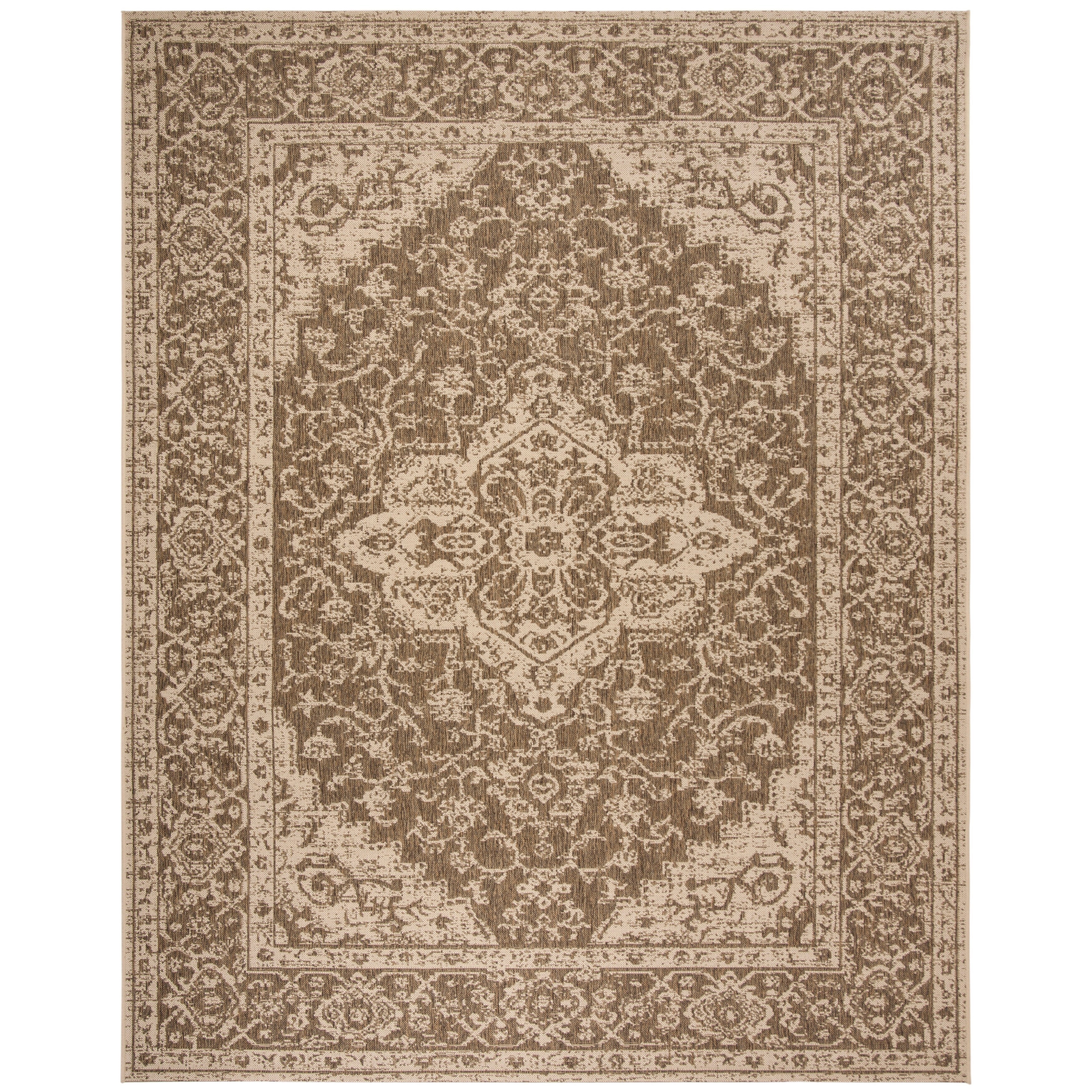 SAFAVIEH Linden Louann Indoor/ Outdoor Waterproof Patio Backyard Rug