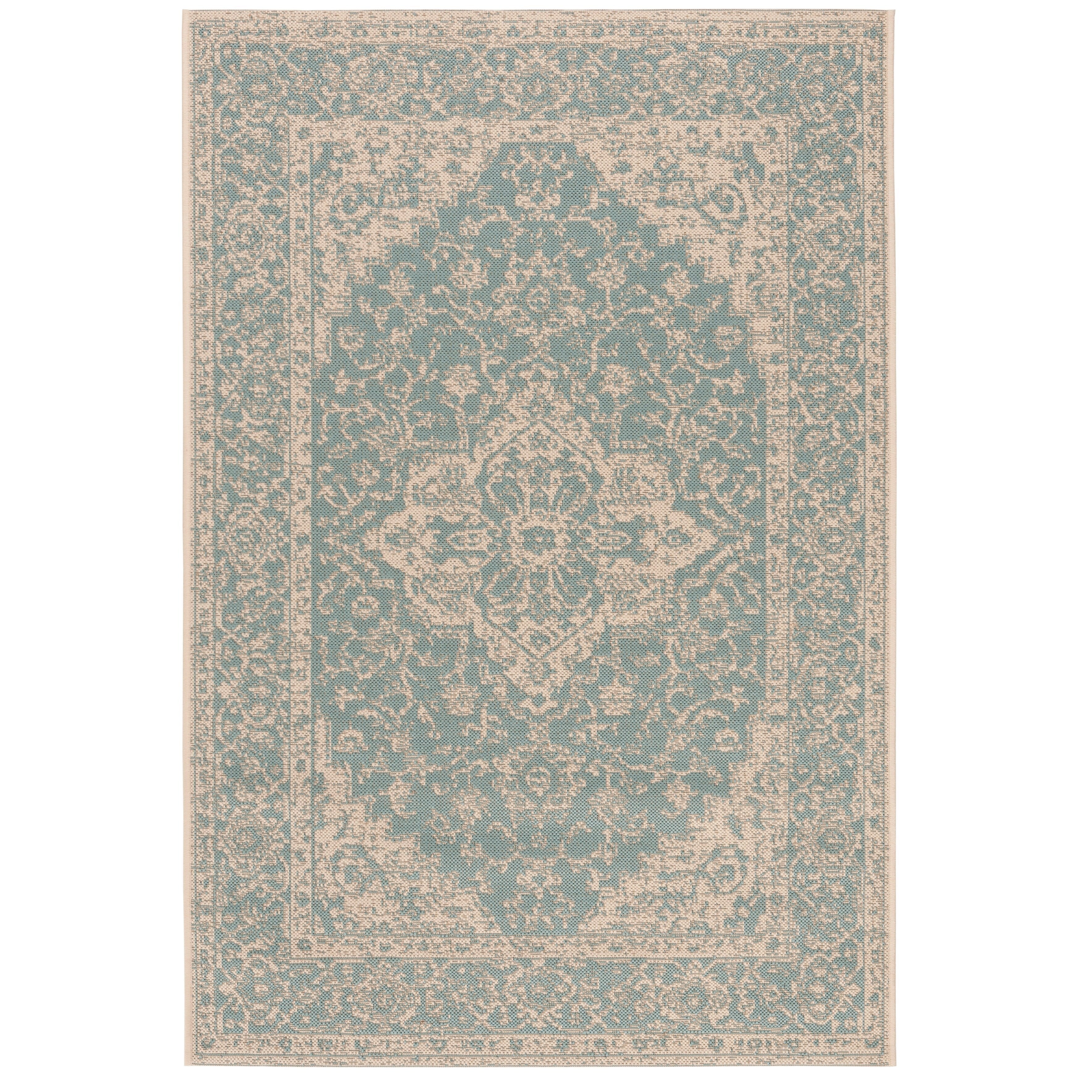 SAFAVIEH Linden Louann Indoor/ Outdoor Waterproof Patio Backyard Rug