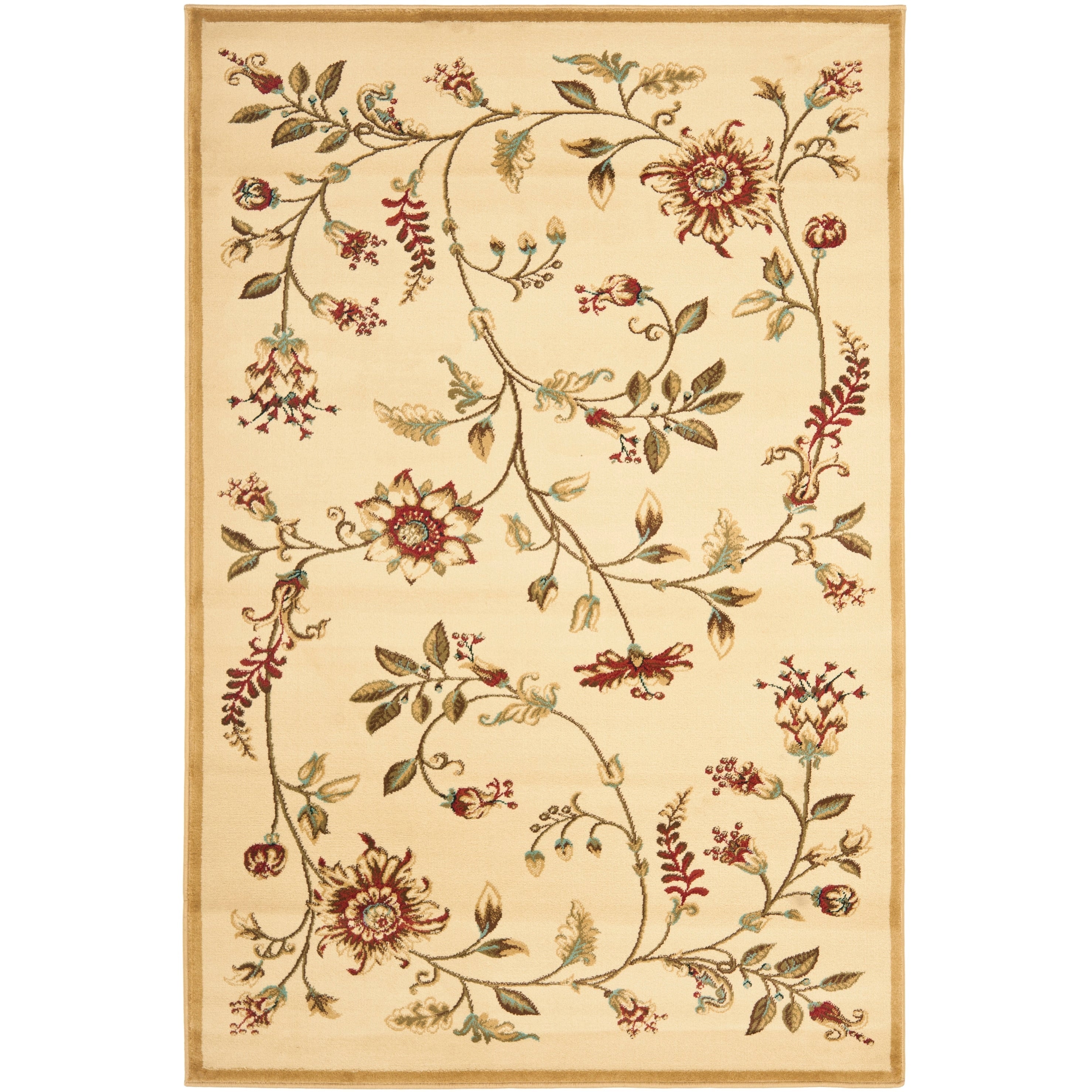 SAFAVIEH Lyndhurst Nazaria Traditional Floral Rug