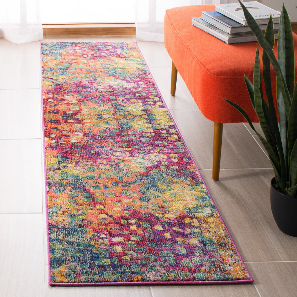 SAFAVIEH Madison Cherie Modern Abstract Watercolor Rug