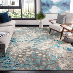 SAFAVIEH Madison Cherie Modern Abstract Watercolor Rug