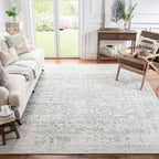 SAFAVIEH Madison Delois Medallion Rustic Farmhouse Distressed Rug