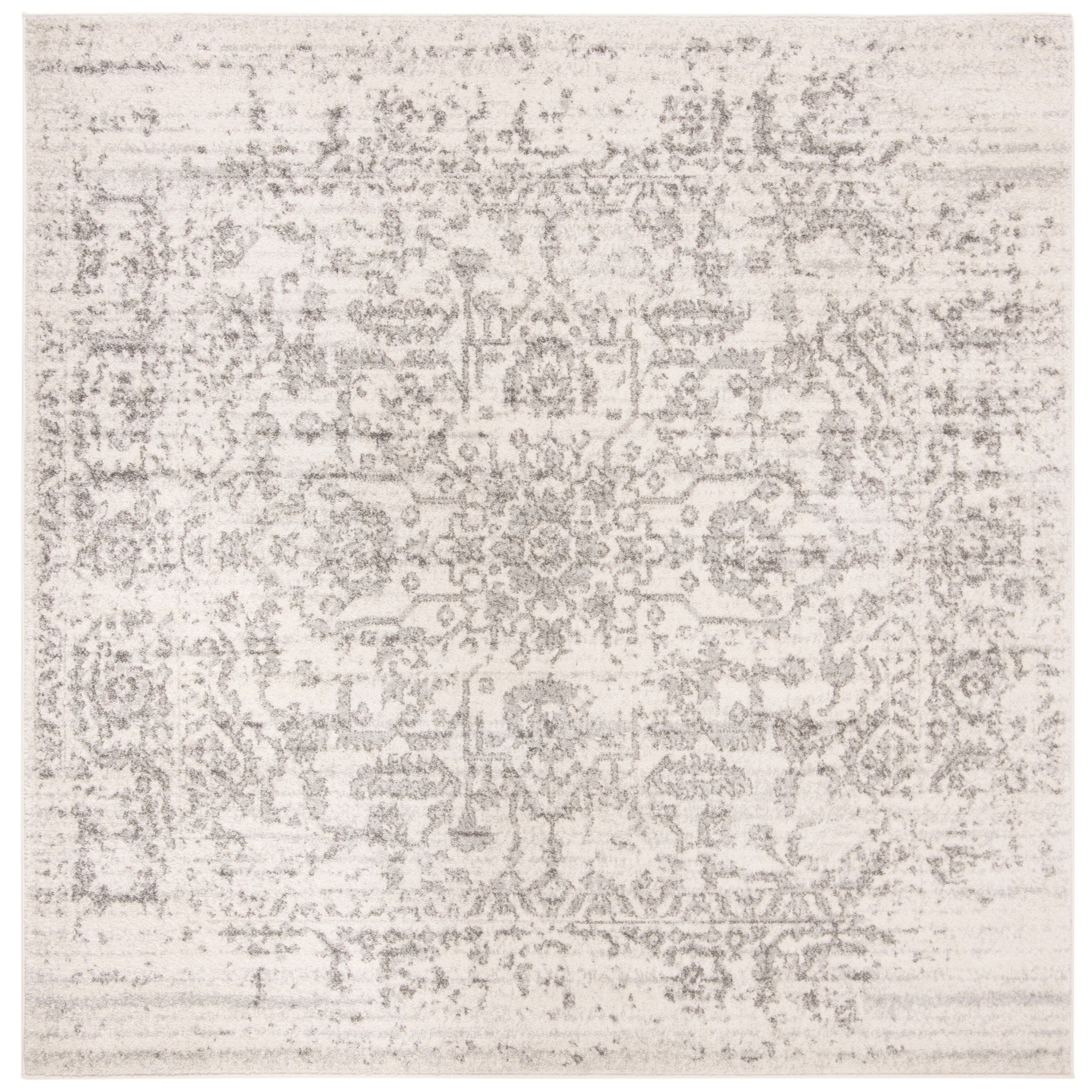 SAFAVIEH Madison Delois Medallion Rustic Farmhouse Distressed Rug