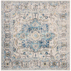 SAFAVIEH Madison Delois Medallion Rustic Farmhouse Distressed Rug
