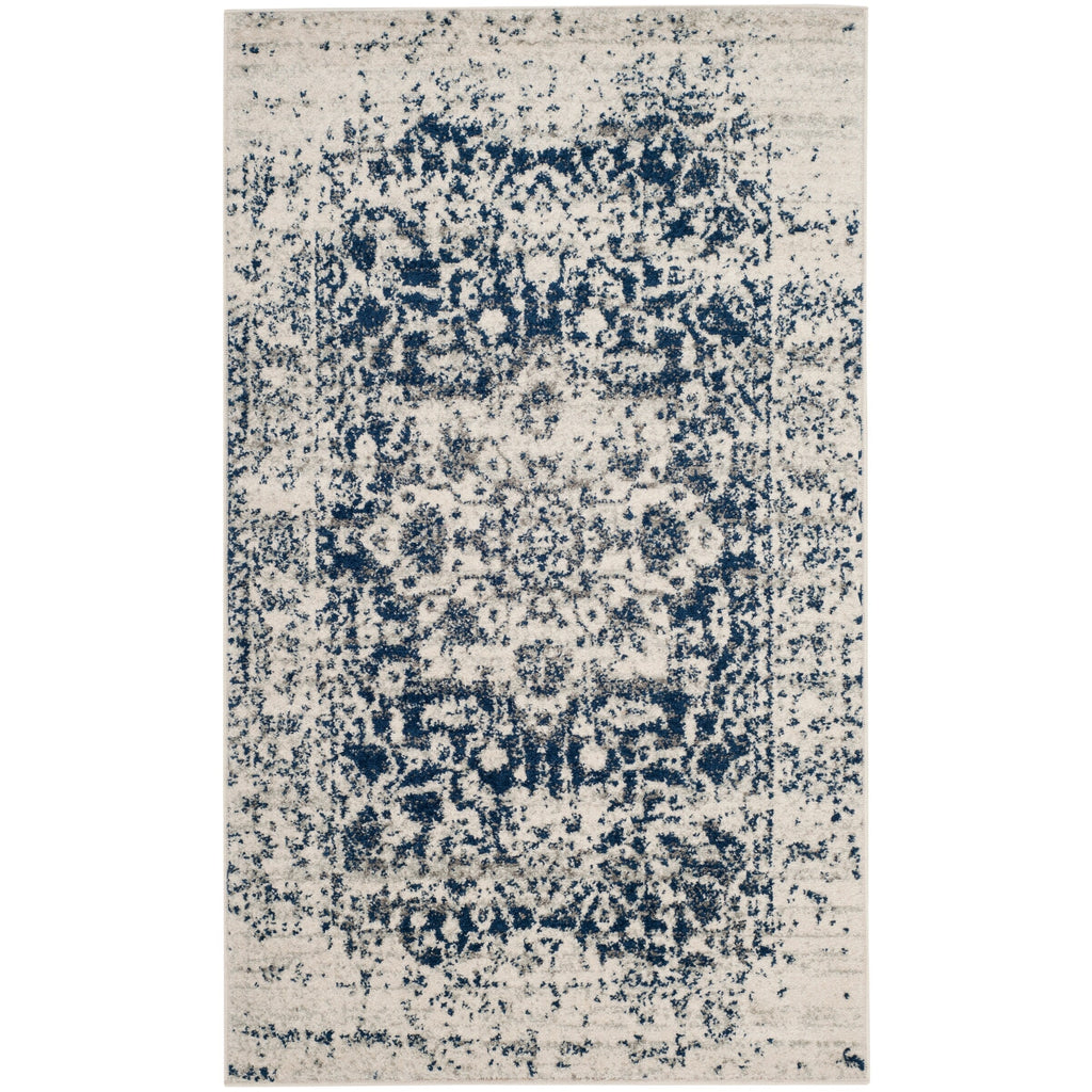 SAFAVIEH Madison Delois Medallion Rustic Farmhouse Distressed Rug
