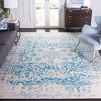 SAFAVIEH Madison Delois Medallion Rustic Farmhouse Distressed Rug