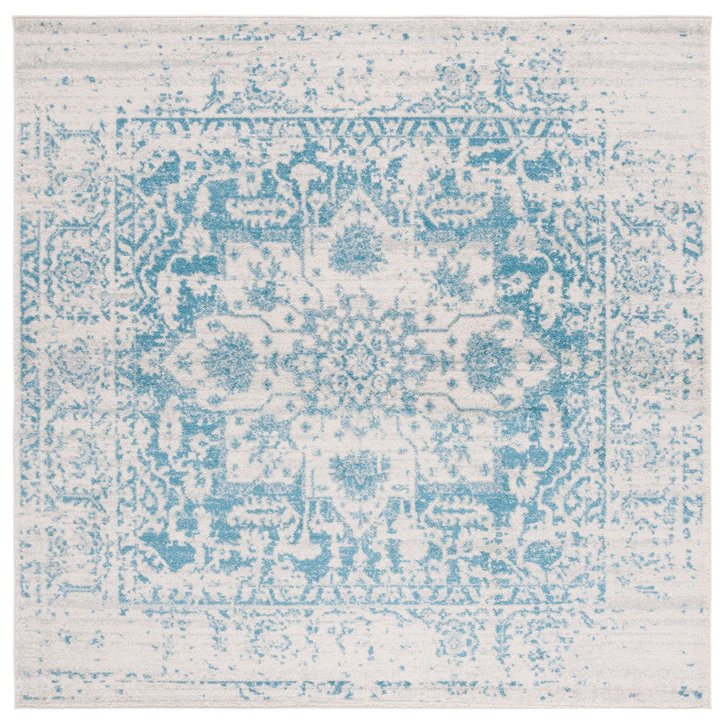 SAFAVIEH Madison Delois Medallion Rustic Farmhouse Distressed Rug
