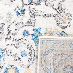 SAFAVIEH Madison Delois Medallion Rustic Farmhouse Distressed Rug