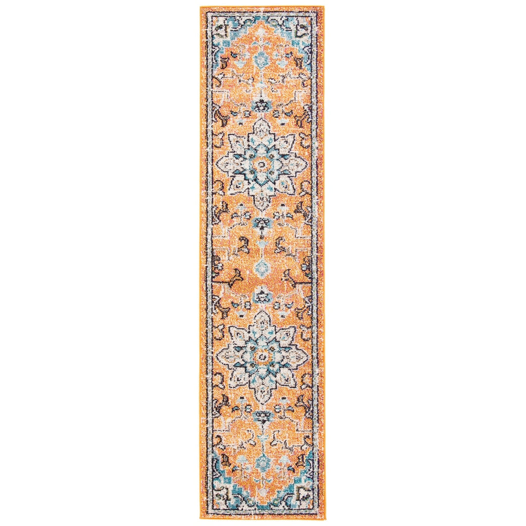 SAFAVIEH Madison Katelijne Boho Medallion Distressed Area Rug