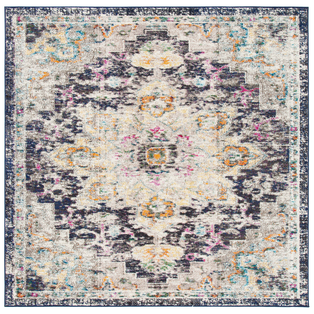 SAFAVIEH Madison Katelijne Boho Medallion Distressed Area Rug