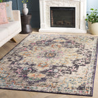 SAFAVIEH Madison Katelijne Boho Medallion Distressed Area Rug