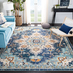 SAFAVIEH Madison Katelijne Boho Medallion Distressed Area Rug