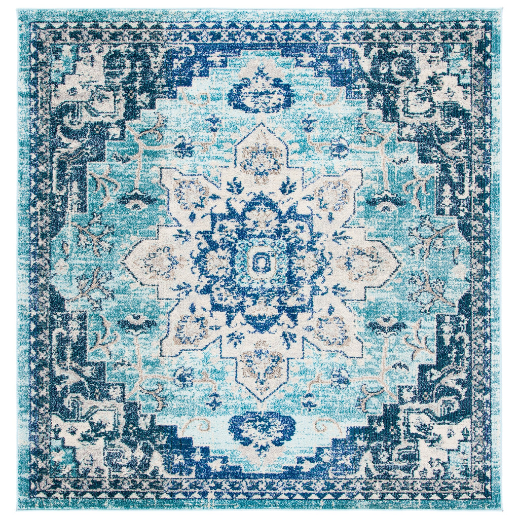 SAFAVIEH Madison Katelijne Boho Medallion Distressed Area Rug