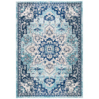 SAFAVIEH Madison Katelijne Boho Medallion Distressed Area Rug