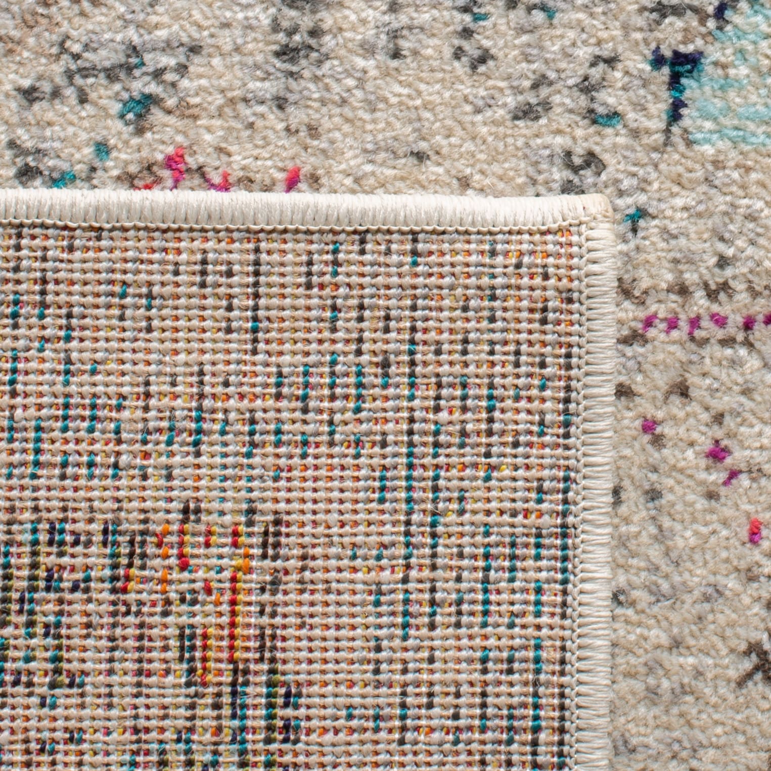 SAFAVIEH Madison Katelijne Boho Medallion Distressed Area Rug