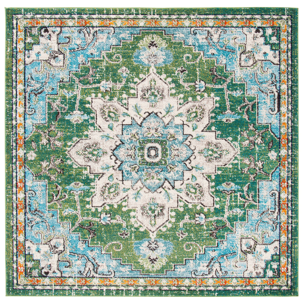 SAFAVIEH Madison Katelijne Boho Medallion Distressed Area Rug