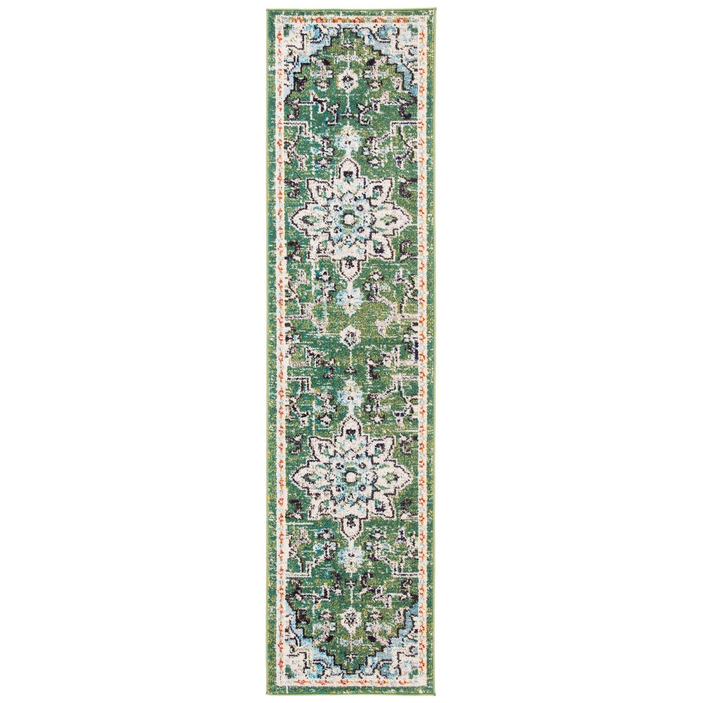 SAFAVIEH Madison Katelijne Boho Medallion Distressed Area Rug