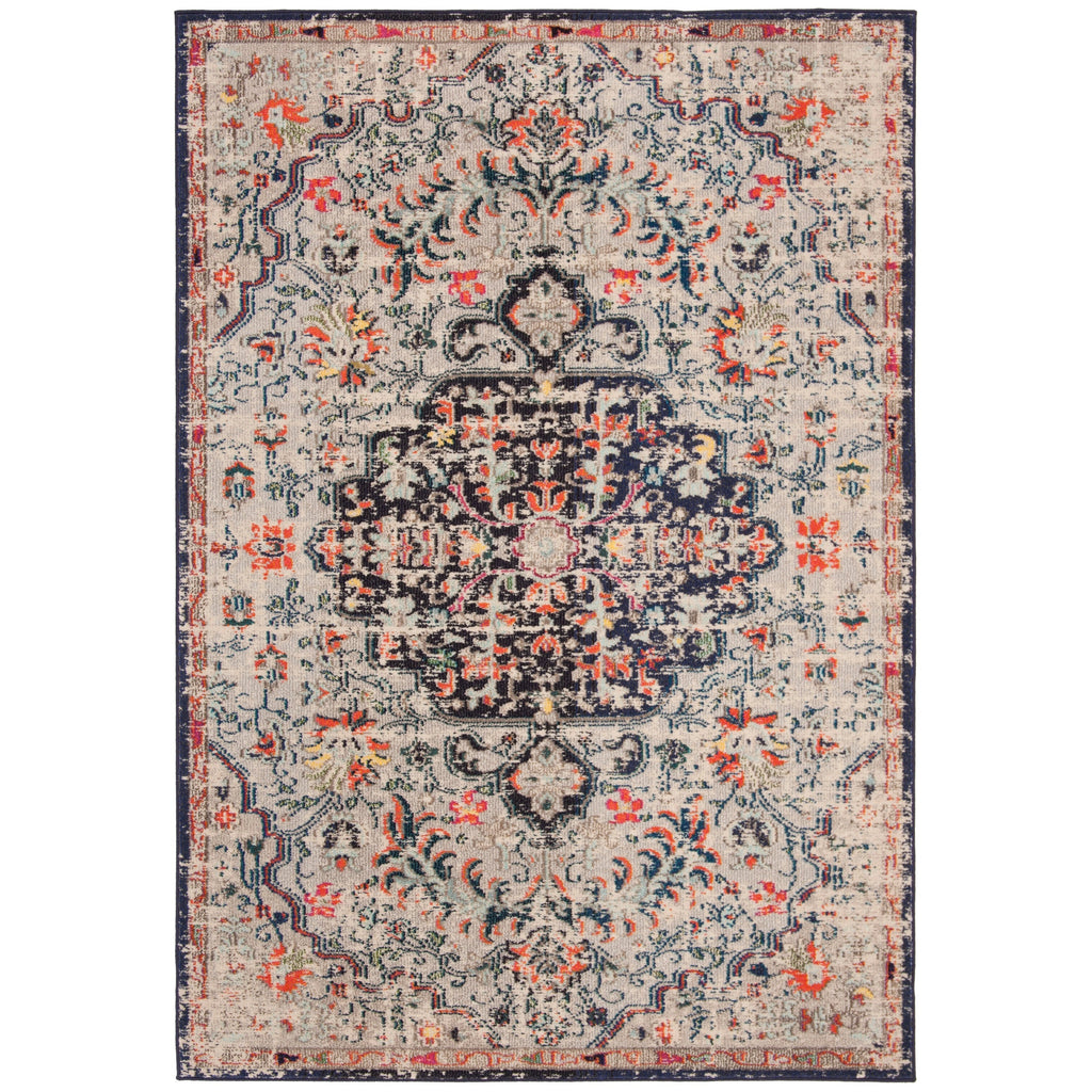 SAFAVIEH Madison Libusa Boho Medallion Distressed Rug