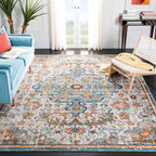 SAFAVIEH Madison Libusa Boho Medallion Distressed Rug