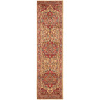 SAFAVIEH Mahal Beverley Traditional Grandeur Red/ Natural Rug