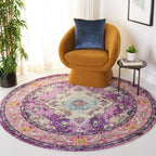 SAFAVIEH Monaco Oceane Boho Medallion Distressed Area Rug