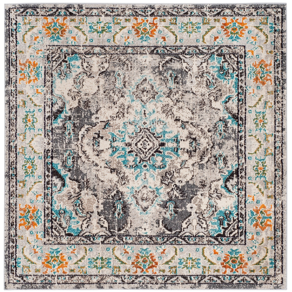 SAFAVIEH Monaco Oceane Boho Medallion Distressed Area Rug