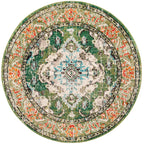 SAFAVIEH Monaco Oceane Boho Medallion Distressed Area Rug