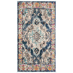 SAFAVIEH Monaco Oceane Boho Medallion Distressed Area Rug