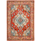 SAFAVIEH Monaco Oceane Boho Medallion Distressed Area Rug