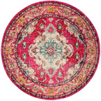 SAFAVIEH Monaco Oceane Boho Medallion Distressed Area Rug