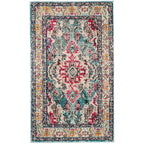 SAFAVIEH Monaco Oceane Boho Medallion Distressed Area Rug
