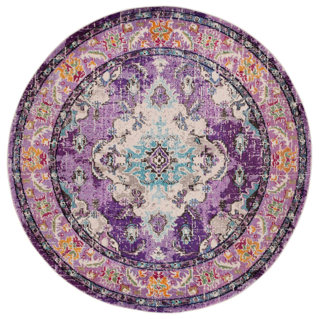 SAFAVIEH Monaco Oceane Boho Medallion Distressed Area Rug