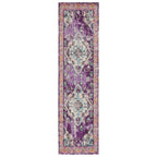 SAFAVIEH Monaco Oceane Boho Medallion Distressed Area Rug