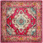 SAFAVIEH Monaco Oceane Boho Medallion Distressed Area Rug