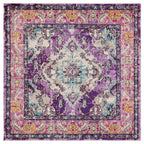 SAFAVIEH Monaco Oceane Boho Medallion Distressed Area Rug