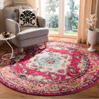 SAFAVIEH Monaco Oceane Boho Medallion Distressed Area Rug