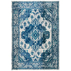 SAFAVIEH Monaco Oceane Boho Medallion Distressed Area Rug